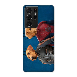 Wolverine & Spider Paw: Custom Pet Phone Case - Paw & Glory - Dog Portraits - Pet Portraits