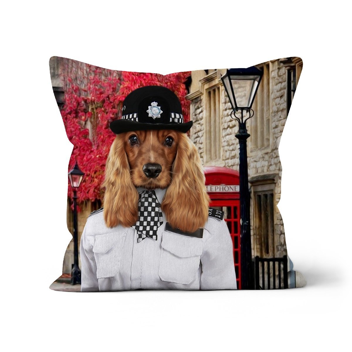 WPC Woof: Custom Pet Pillow - Paw & Glory - Dog Portraits - Pet Portraits