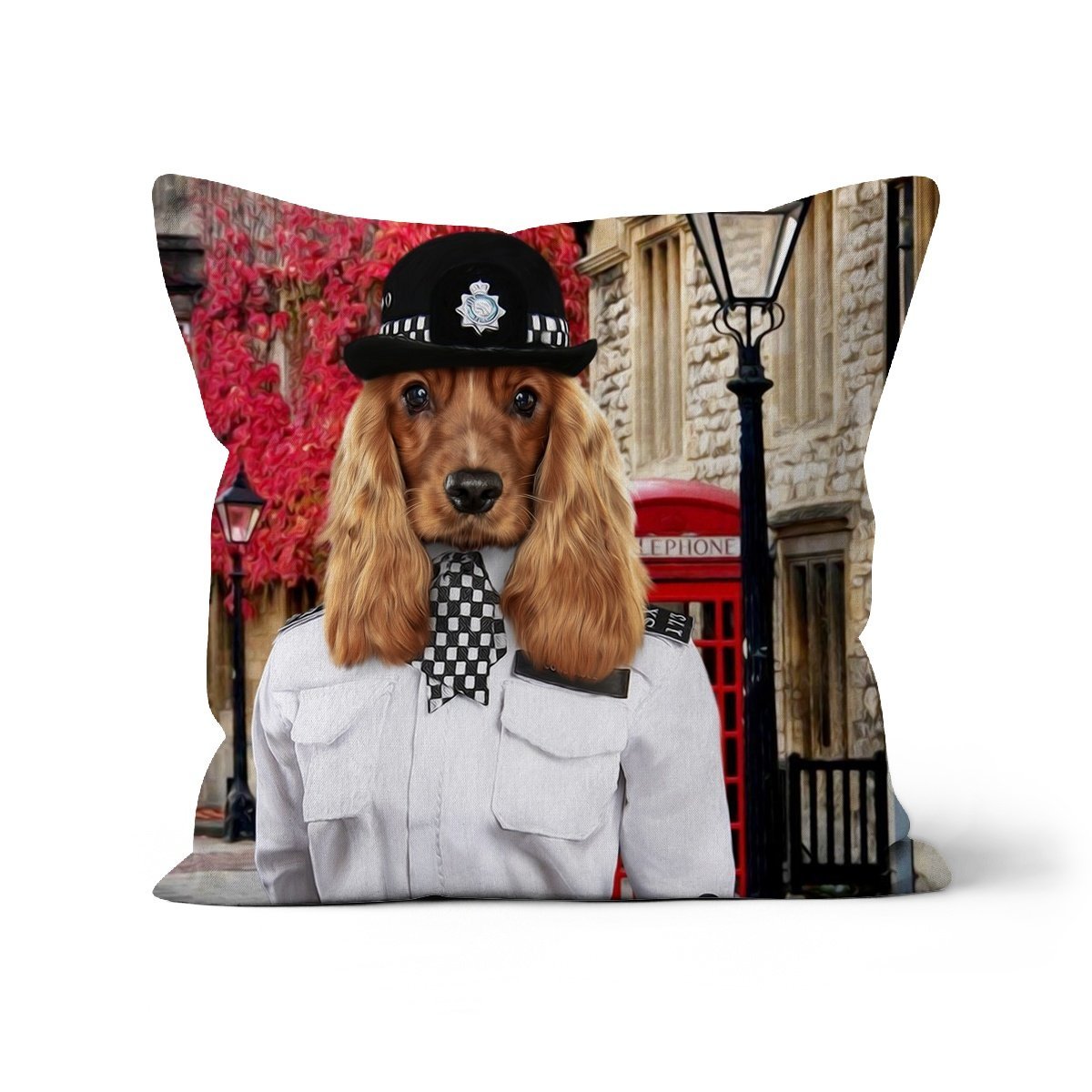 WPC Woof: Custom Pet Pillow - Paw & Glory - Dog Portraits - Pet Portraits