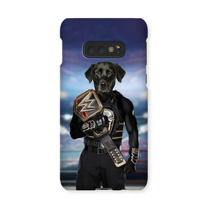 WWE Champ (Roman Reigns Inspired): Custom Pet Phone Case - Paw & Glory - Dog Portraits - Pet Portraits