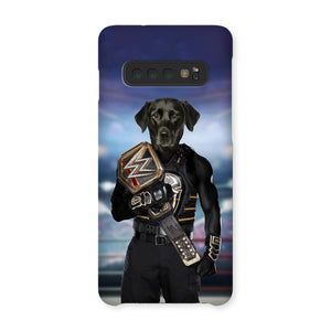 WWE Champ (Roman Reigns Inspired): Custom Pet Phone Case - Paw & Glory - Dog Portraits - Pet Portraits