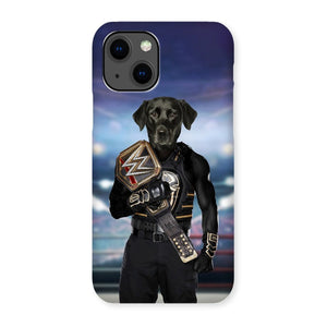 WWE Champ (Roman Reigns Inspired): Custom Pet Phone Case - Paw & Glory - Dog Portraits - Pet Portraits