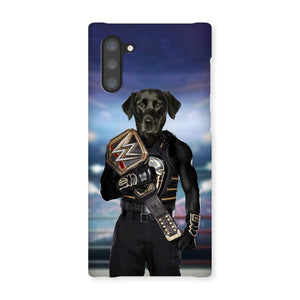 WWE Champ (Roman Reigns Inspired): Custom Pet Phone Case - Paw & Glory - Dog Portraits - Pet Portraits