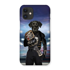 WWE Champ (Roman Reigns Inspired): Custom Pet Phone Case - Paw & Glory - Dog Portraits - Pet Portraits