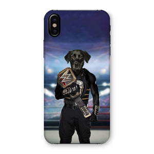 WWE Champ (Roman Reigns Inspired): Custom Pet Phone Case - Paw & Glory - Dog Portraits - Pet Portraits