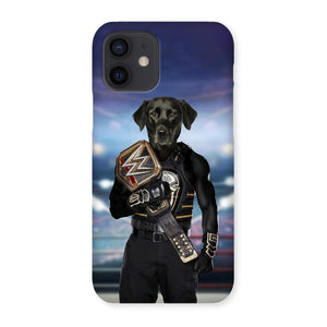 WWE Champ (Roman Reigns Inspired): Custom Pet Phone Case - Paw & Glory - Dog Portraits - Pet Portraits