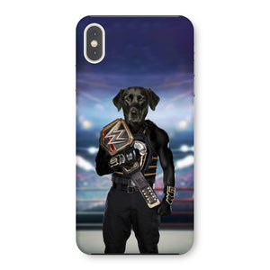 WWE Champ (Roman Reigns Inspired): Custom Pet Phone Case - Paw & Glory - Dog Portraits - Pet Portraits