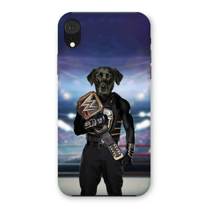 WWE Champ (Roman Reigns Inspired): Custom Pet Phone Case - Paw & Glory - Dog Portraits - Pet Portraits