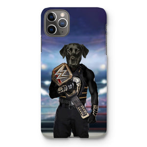 WWE Champ (Roman Reigns Inspired): Custom Pet Phone Case - Paw & Glory - Dog Portraits - Pet Portraits