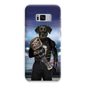 WWE Champ (Roman Reigns Inspired): Custom Pet Phone Case - Paw & Glory - Dog Portraits - Pet Portraits