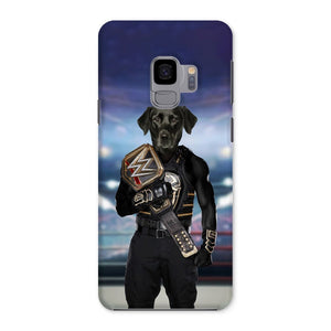 WWE Champ (Roman Reigns Inspired): Custom Pet Phone Case - Paw & Glory - Dog Portraits - Pet Portraits