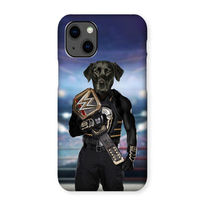 WWE Champ (Roman Reigns Inspired): Custom Pet Phone Case - Paw & Glory - Dog Portraits - Pet Portraits