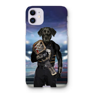 WWE Champ (Roman Reigns Inspired): Custom Pet Phone Case - Paw & Glory - Dog Portraits - Pet Portraits