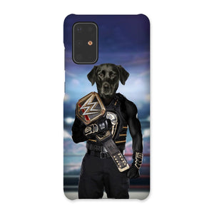 WWE Champ (Roman Reigns Inspired): Custom Pet Phone Case - Paw & Glory - Dog Portraits - Pet Portraits