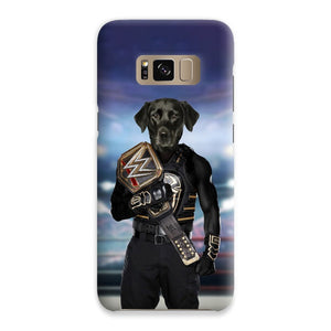 WWE Champ (Roman Reigns Inspired): Custom Pet Phone Case - Paw & Glory - Dog Portraits - Pet Portraits