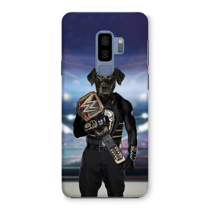 WWE Champ (Roman Reigns Inspired): Custom Pet Phone Case - Paw & Glory - Dog Portraits - Pet Portraits