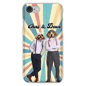 Chas & Dave: Custom Pet Phone Case - Paw & Glory - #pet portraits# - #dog portraits# - #pet portraits uk#