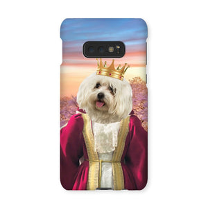 Queen Anne: Custom Pet Phone Case - Paw & Glory - pawandglory, dog and owner phone case, personalized pet phone case, custom pet phone case, personalized cat phone case, personalised pet phone case, custom dog phone case, Pet Portraits phone case,